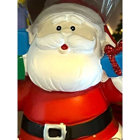 Hallmark Santa Claus Rudolph Red Nosed Reindeer Christmas Ornament Holiday Decor - Picture 2 of 6